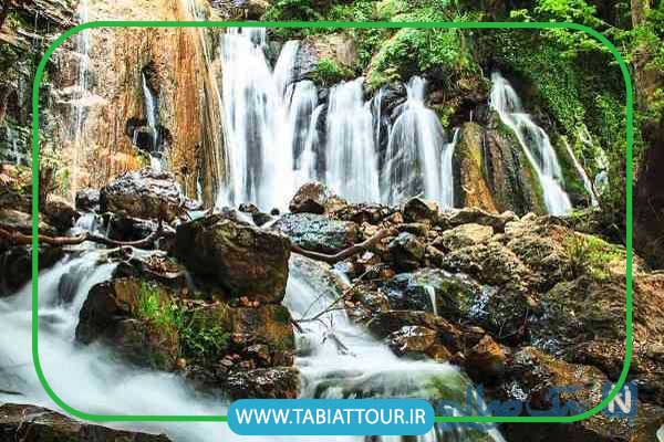 آبشار وارک استان لرستان ایران