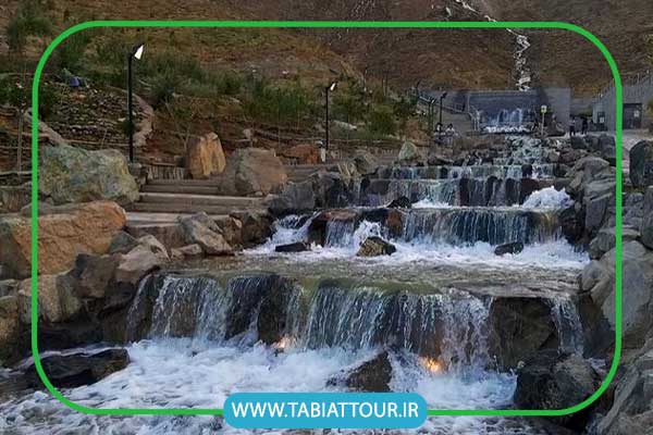 بزرگترین آبشار مصنوعی کشور در استان چهارمحال و بختیاری 