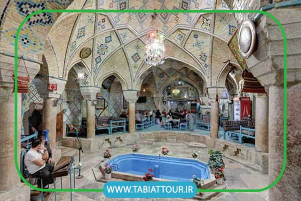حمام یا چایخانه سنتی وکیل استان کرمان