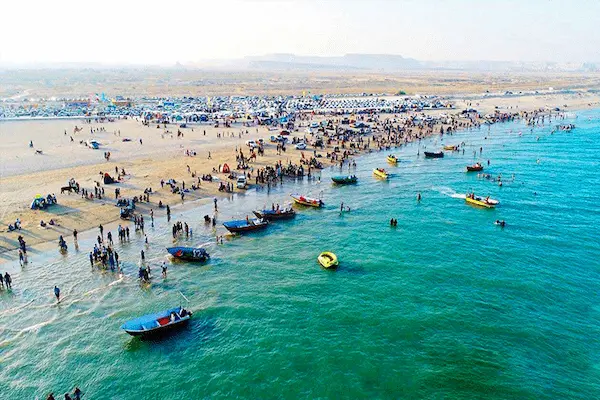 بازدید از جزیره ناز قشم