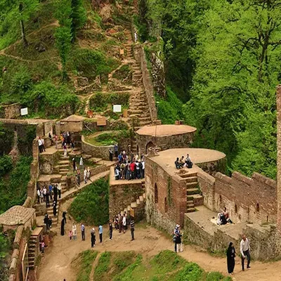 تور قطار رشت قلعه رودخان